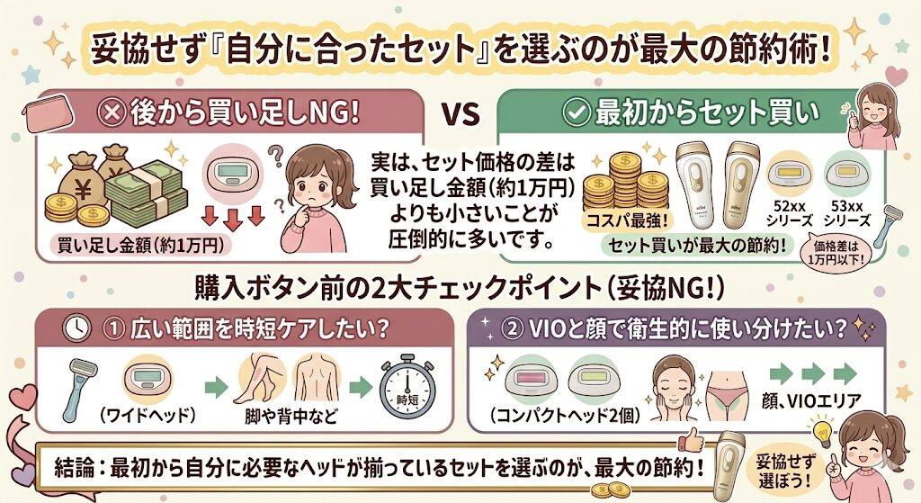 ブラウン　シルクエキスパートPro5　違い